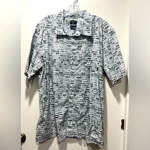 Men’s Quiksilver Button Down Aloha Shirt